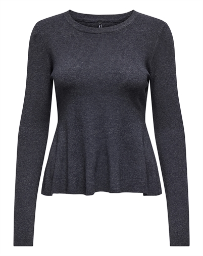 Only - ONLCoco Life Rib Langærmet Trøje - Ombre Blue